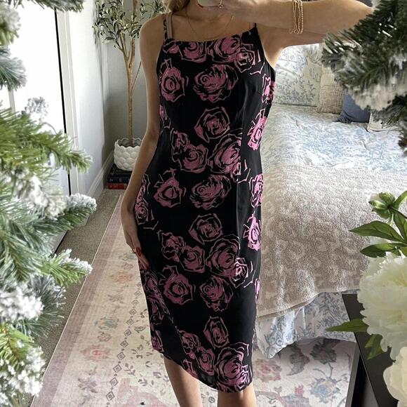 Rose Silk Midi - Picture 3 of 5